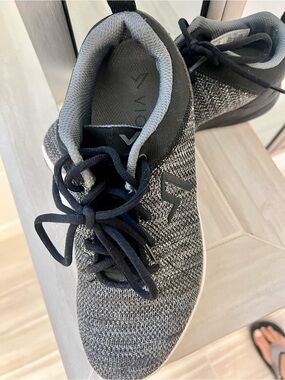 Ladies Vionic Adley Black Knit Athletic Sneakers